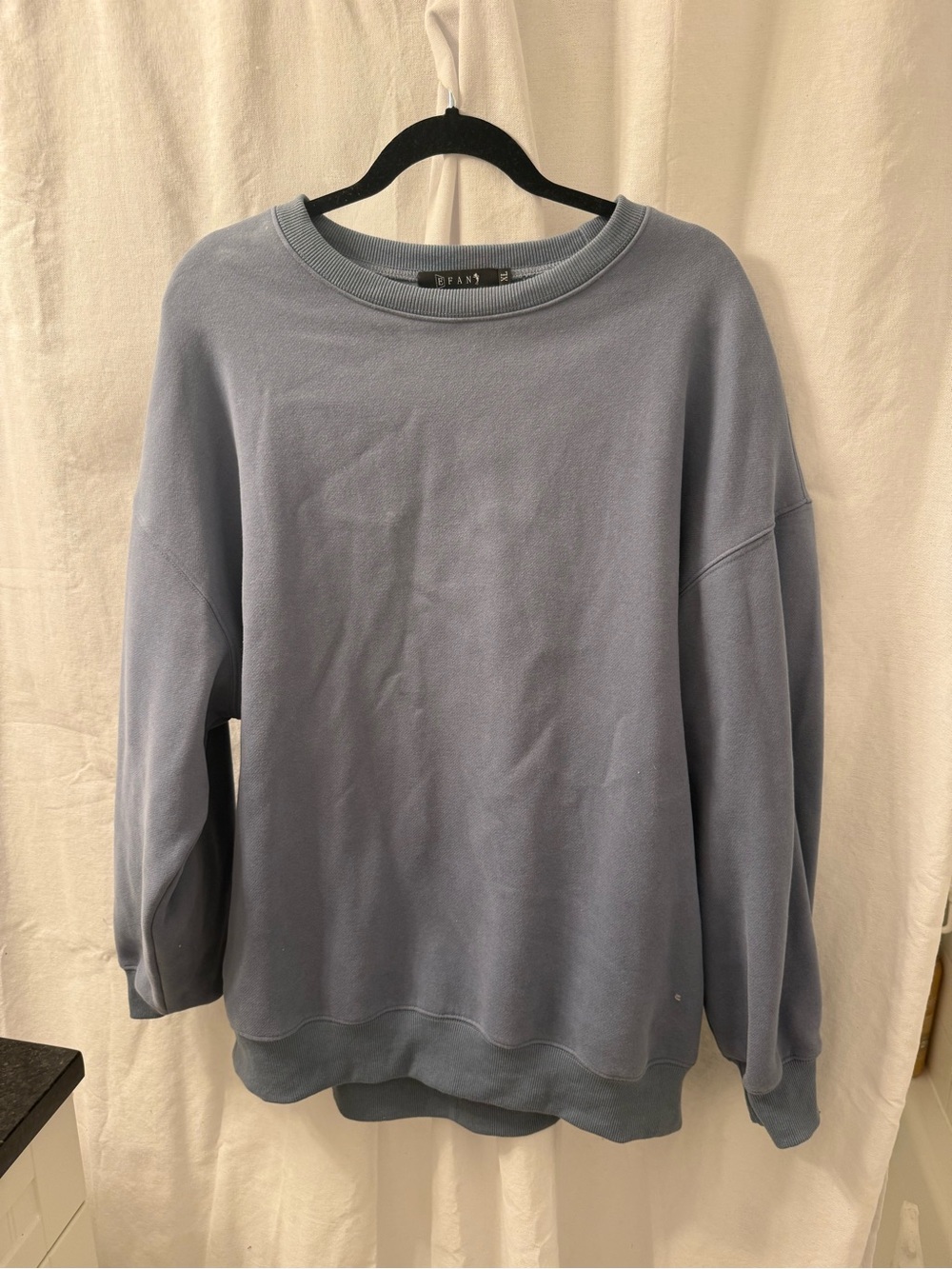 Crewneck Sweatshirt in Dusty Blue